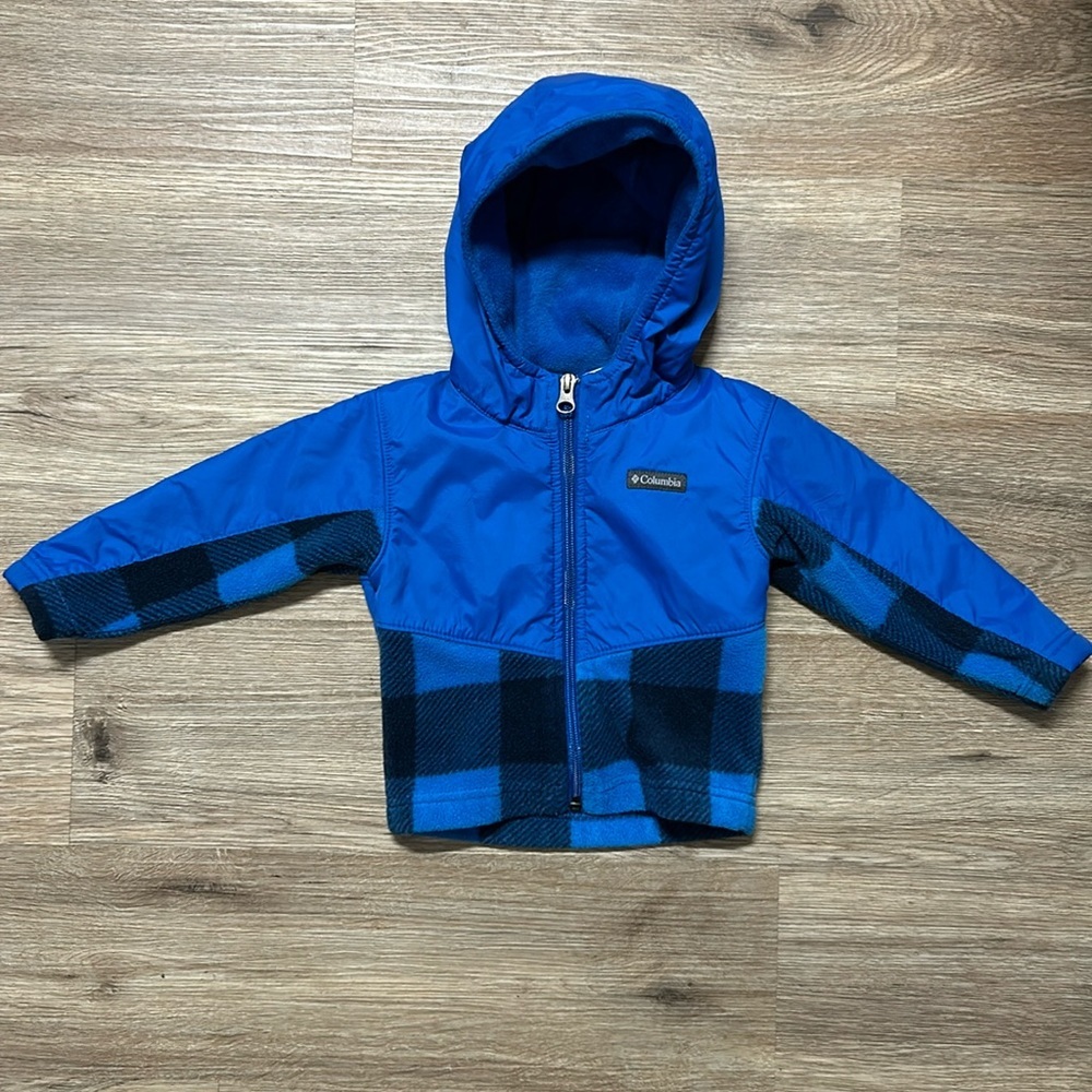 COLUMBIA Baby Boy Steen Mountain Overlay Hooded Jacket